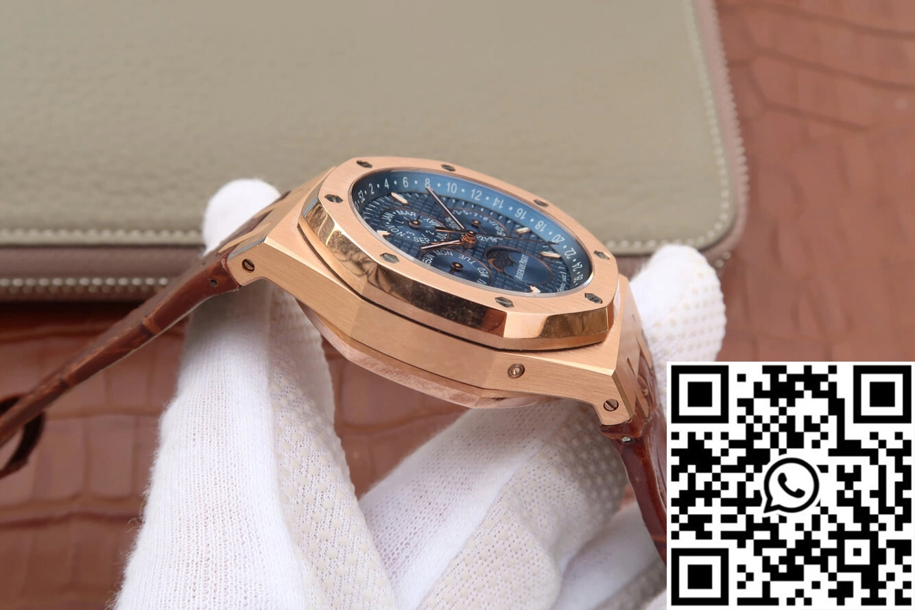 Comfortable Audemars Piguet Royal Oak Perpetual Calendar 26574 JF Factory Blue Dial 150