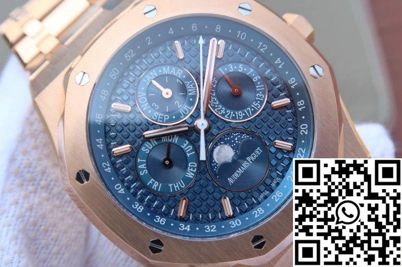 Audemars Piguet Royal Oak Perpetual Calendar 26574OR.OO.1220OR.02 JF Factory Blue Dial ZeroBulk 159