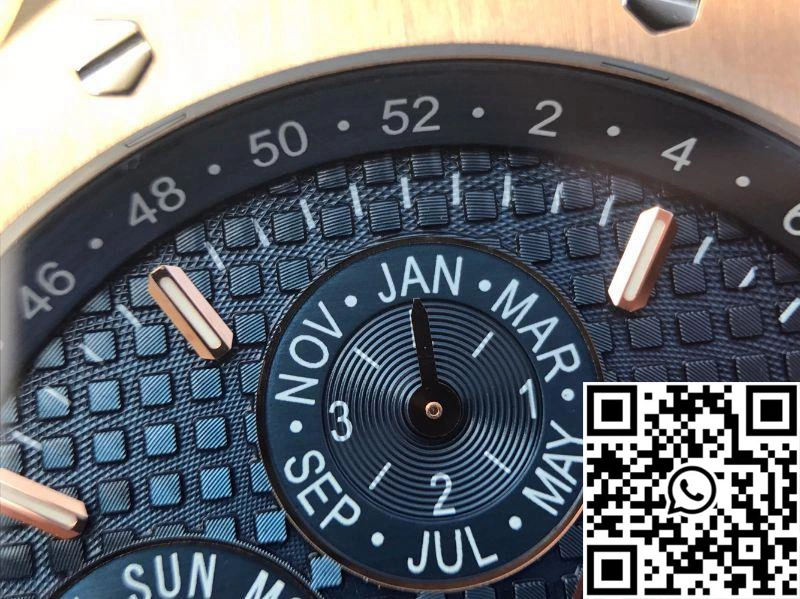 Audemars Piguet Royal Oak Perpetual Calendar 26574OR.OO.1220OR.02 JF Factory Blue Dial ZeroBulk 159