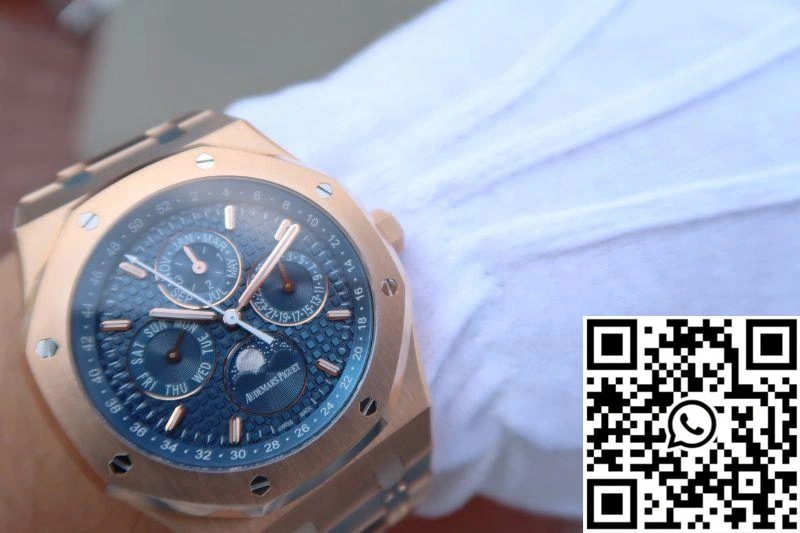 Audemars Piguet Royal Oak Perpetual Calendar 26574OR.OO.1220OR.02 JF Factory Blue Dial ZeroBulk 159