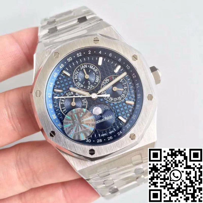 Audemars Piguet Royal Oak Perpetual Calendar 26574ST.OO.1220ST.02 JF Factory Blue Dial Sporty 182