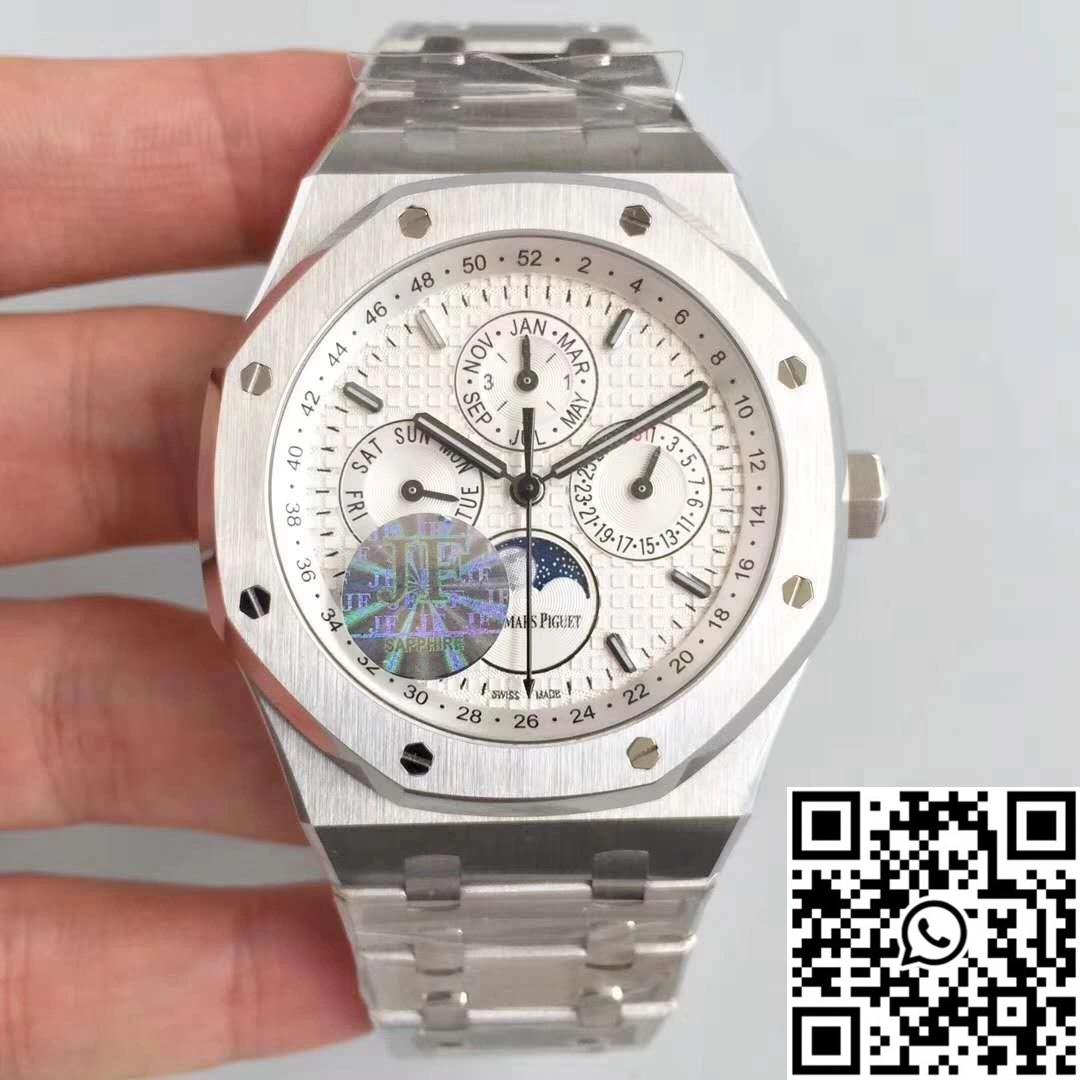 Audemars Piguet Royal Oak Perpetual Calendar 41MM 26574ST.OO.1220ST.01 JF Factory Silver Dial Modern 173
