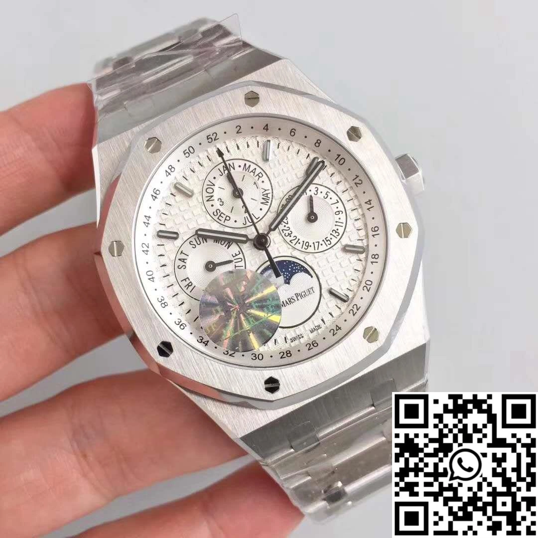 Audemars Piguet Royal Oak Perpetual Calendar 41MM 26574ST.OO.1220ST.01 JF Factory Silver Dial Modern 173