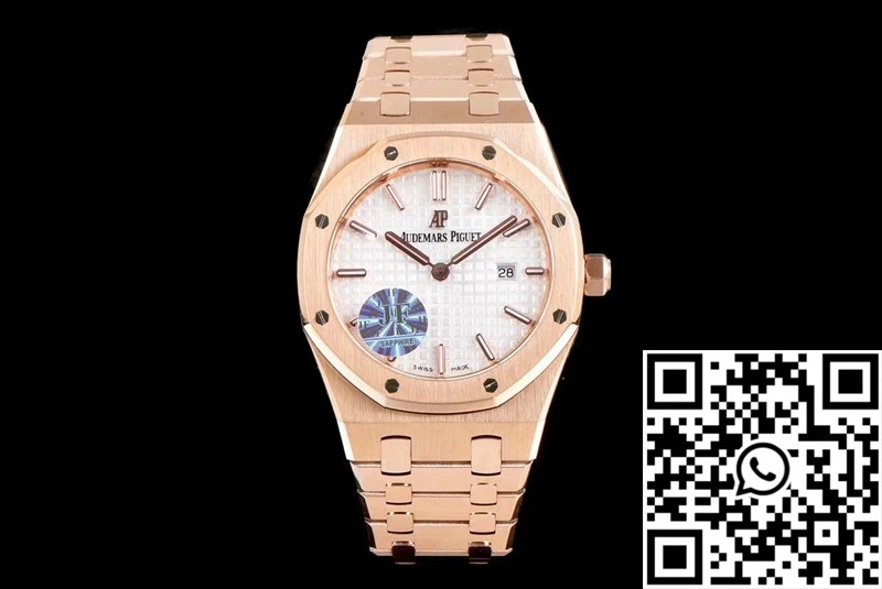 Audemars Piguet Royal Oak Quartz 67650OR.OO.1261OR.01 JF Factory White Dial Durable 174