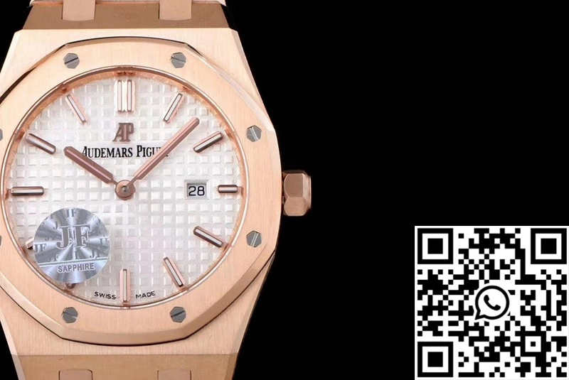 Audemars Piguet Royal Oak Quartz 67650OR.OO.1261OR.01 JF Factory White Dial Durable 174