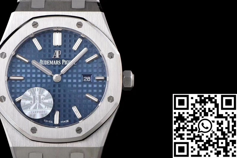 Audemars Piguet Royal Oak Quartz 67650ST.OO.1261ST.01 JF Factory Blue Dial Elegant 179