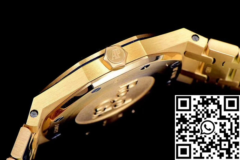 Audemars Piguet Royal Oak Quartz 67651BA.ZZ.1261BA.01 JF Factory Yellow Gold Diamond FlexibleFit 167