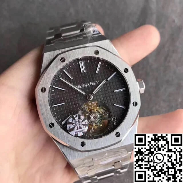 HighPerformance Audemars Piguet Royal Oak Tourbillon 26510PT.OO.1220PT.01 JF Factory Grey Dial 170