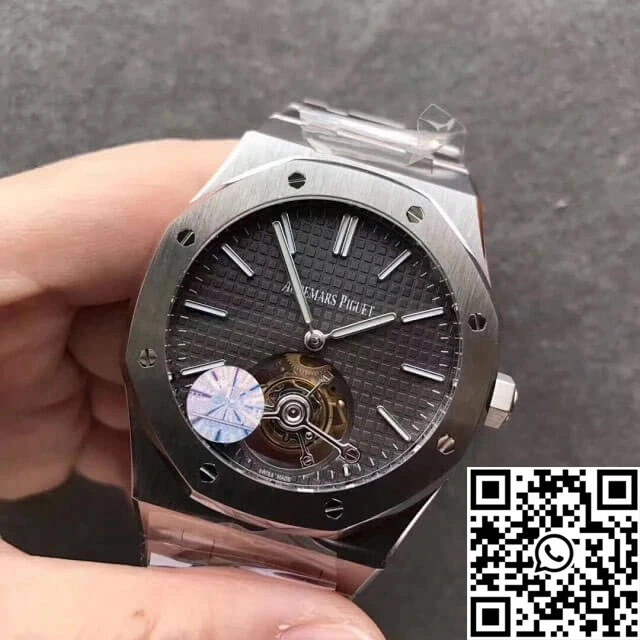 HighPerformance Audemars Piguet Royal Oak Tourbillon 26510PT.OO.1220PT.01 JF Factory Grey Dial 170