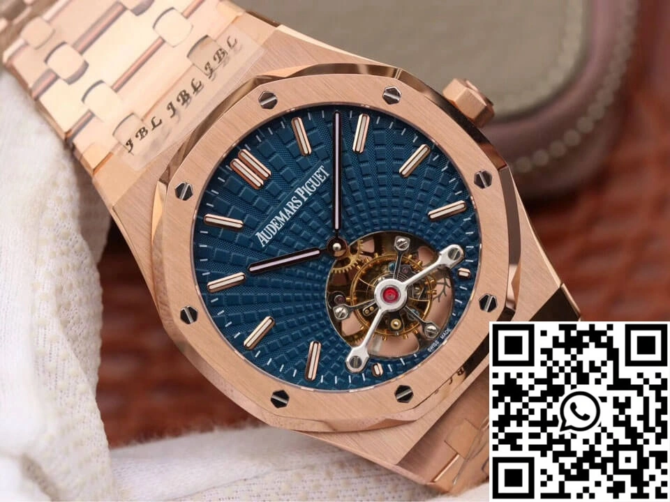 Functional Audemars Piguet Royal Oak Tourbillon 26522OR.OO.1220OR.01 JF Factory Rose Gold 180