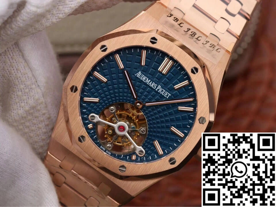 Functional Audemars Piguet Royal Oak Tourbillon 26522OR.OO.1220OR.01 JF Factory Rose Gold 180
