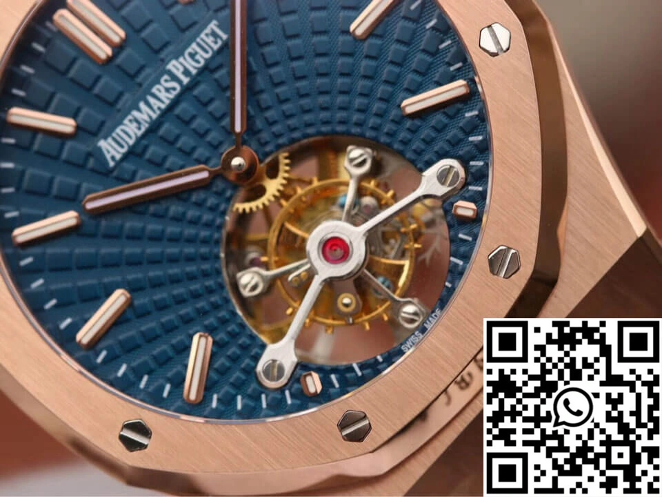 Functional Audemars Piguet Royal Oak Tourbillon 26522OR.OO.1220OR.01 JF Factory Rose Gold 180