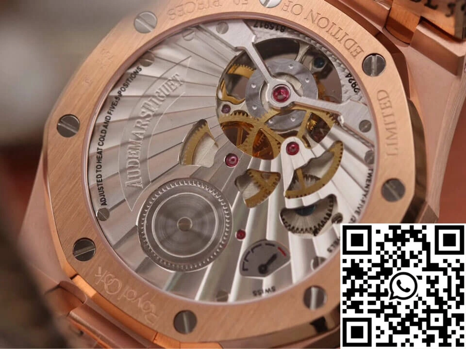 Functional Audemars Piguet Royal Oak Tourbillon 26522OR.OO.1220OR.01 JF Factory Rose Gold 180