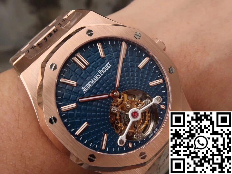 Functional Audemars Piguet Royal Oak Tourbillon 26522OR.OO.1220OR.01 JF Factory Rose Gold 180