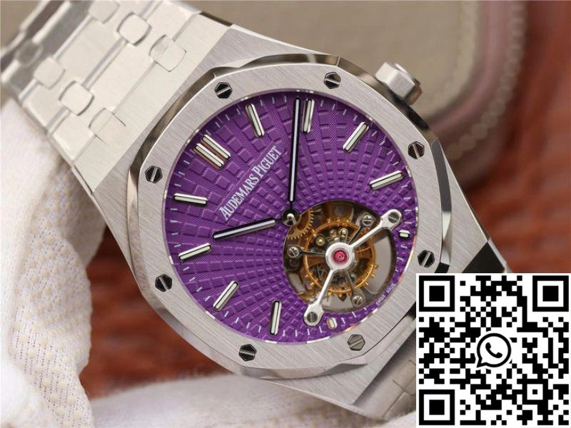 ModernLook Audemars Piguet Royal Oak Tourbillon 26522ST.OO.1220ST.01 R8 Factory Purple Dial 191