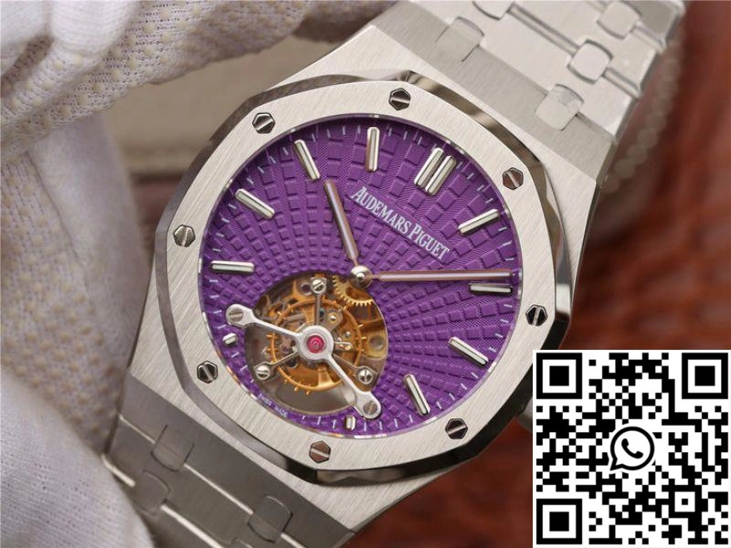 ModernLook Audemars Piguet Royal Oak Tourbillon 26522ST.OO.1220ST.01 R8 Factory Purple Dial 191