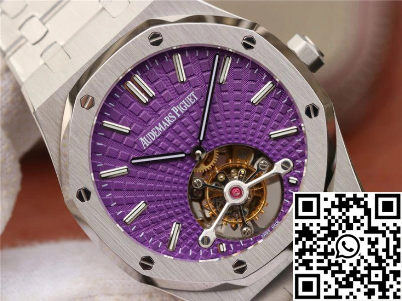 ModernLook Audemars Piguet Royal Oak Tourbillon 26522ST.OO.1220ST.01 R8 Factory Purple Dial 191
