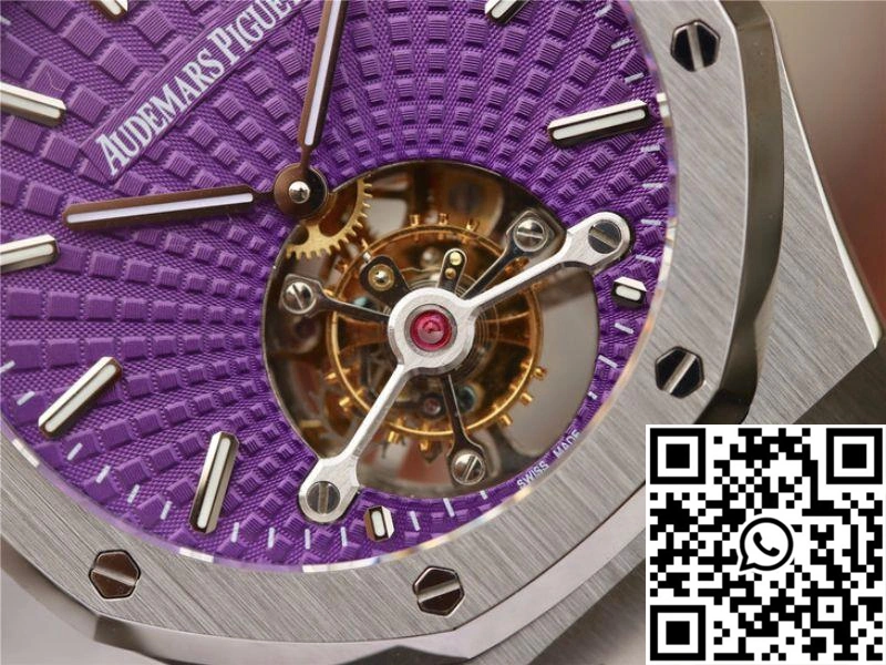 ModernLook Audemars Piguet Royal Oak Tourbillon 26522ST.OO.1220ST.01 R8 Factory Purple Dial 191