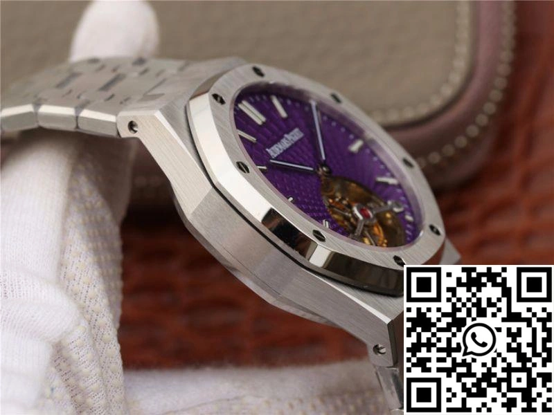 ModernLook Audemars Piguet Royal Oak Tourbillon 26522ST.OO.1220ST.01 R8 Factory Purple Dial 191