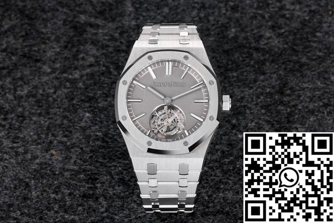 Audemars Piguet Royal Oak Tourbillon 26530TI.OO.1220TI.01 R8 Factory Dark Grey Dial ZipUp 187