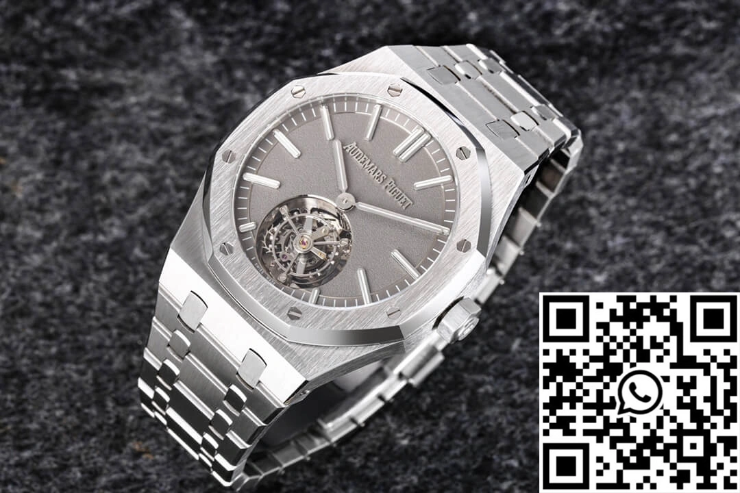Audemars Piguet Royal Oak Tourbillon 26530TI.OO.1220TI.01 R8 Factory Dark Grey Dial ZipUp 187