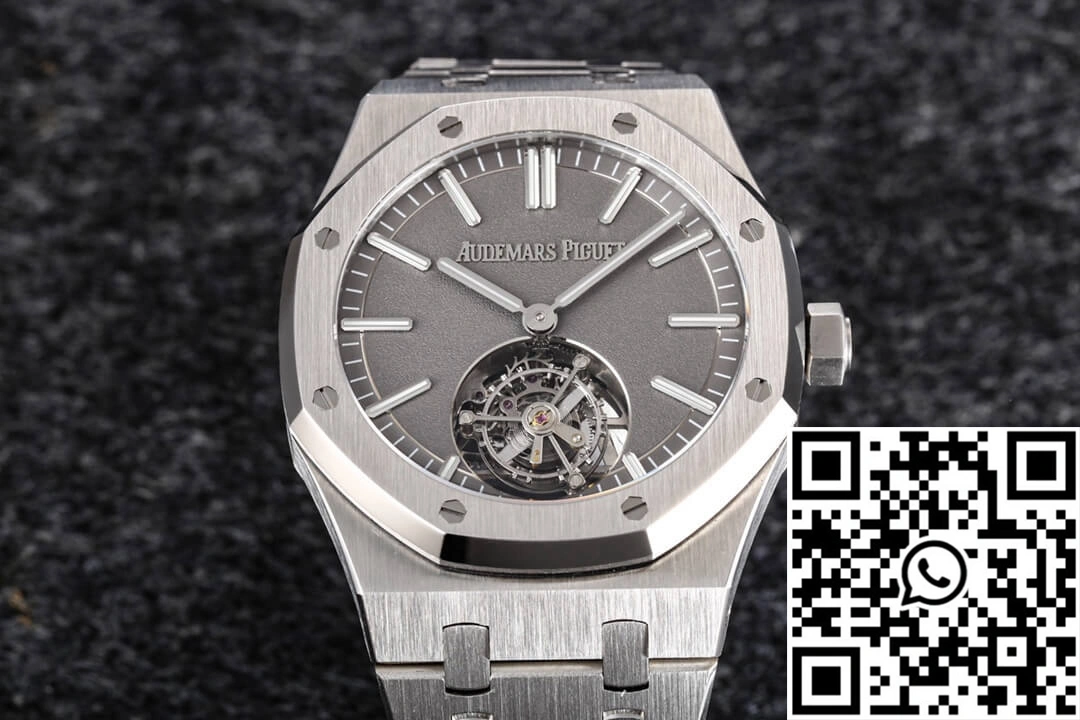 Audemars Piguet Royal Oak Tourbillon 26530TI.OO.1220TI.01 R8 Factory Dark Grey Dial ZipUp 187