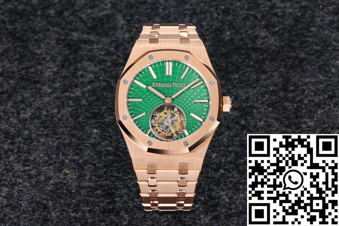 Audemars Piguet Royal Oak Tourbillon 26533OR.OO.1220OR.01 R8 Factory Green Dial Trendsetting 168