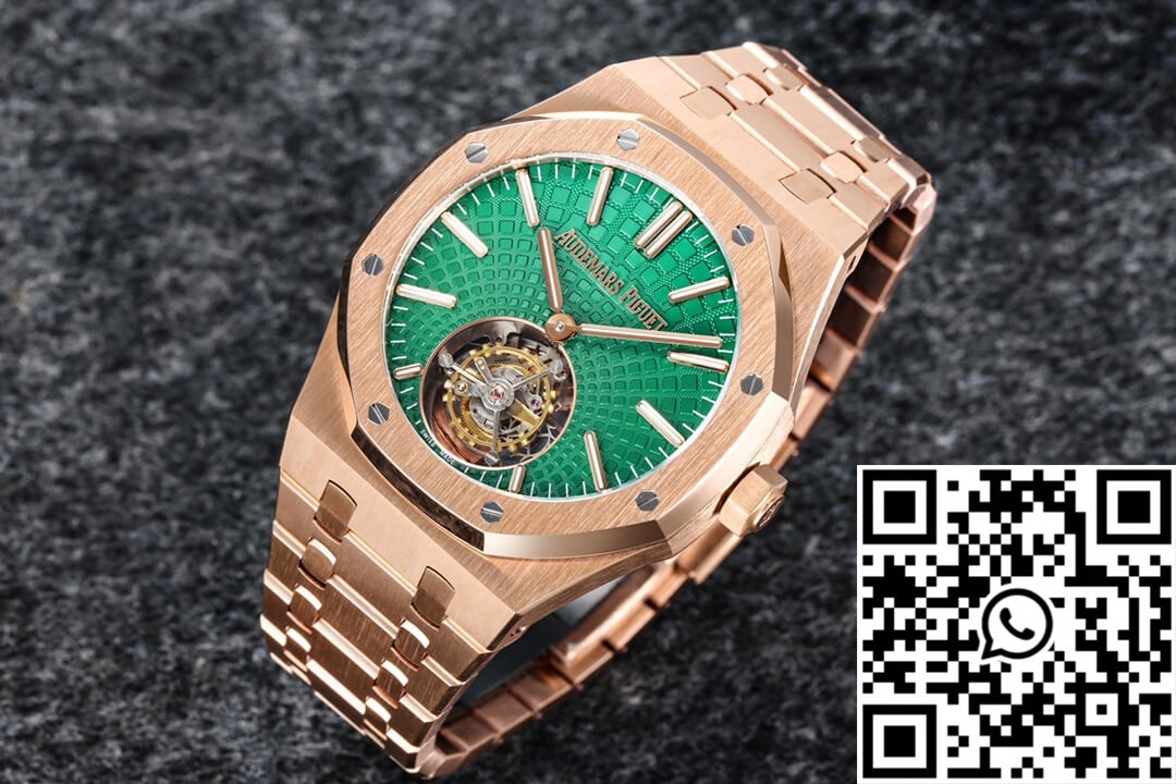 Audemars Piguet Royal Oak Tourbillon 26533OR.OO.1220OR.01 R8 Factory Green Dial Trendsetting 168