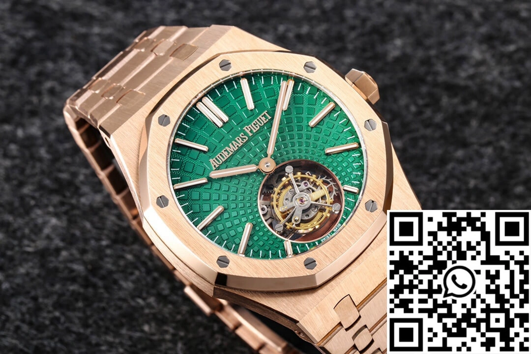 Audemars Piguet Royal Oak Tourbillon 26533OR.OO.1220OR.01 R8 Factory Green Dial Trendsetting 168