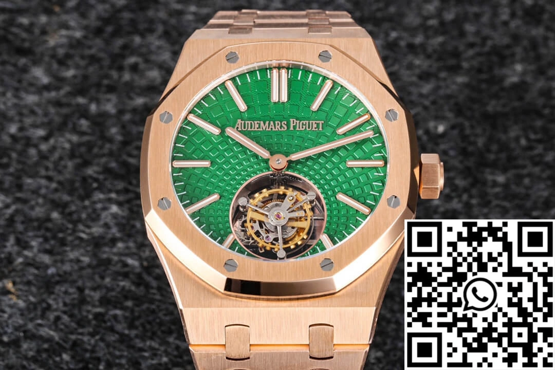 Audemars Piguet Royal Oak Tourbillon 26533OR.OO.1220OR.01 R8 Factory Green Dial Trendsetting 168