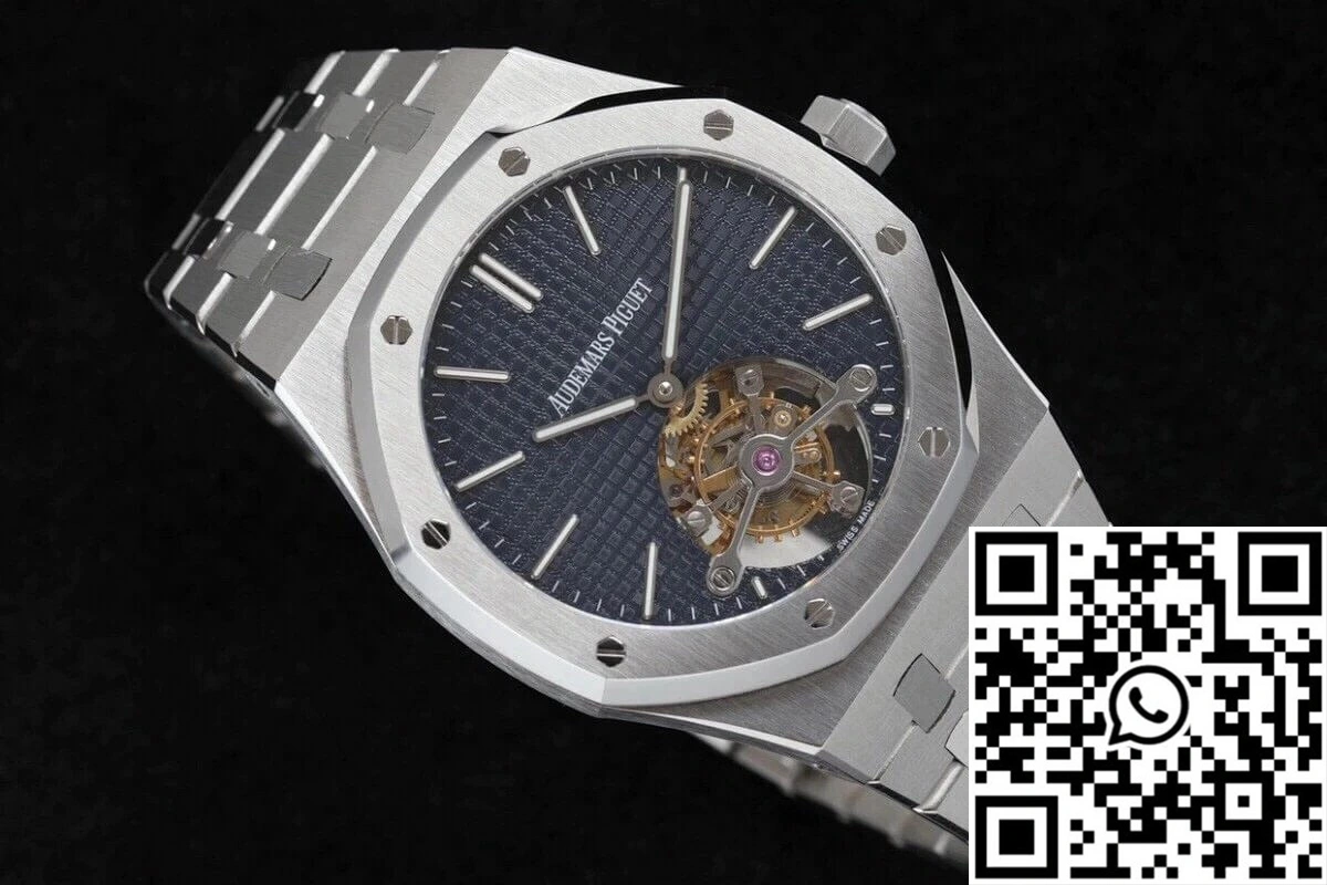 Audemars Piguet Royal Oak Tourbillon Extra Thin 26510ST.OO.1220ST.01 R8 Factory Blue Dial Lightweight 188