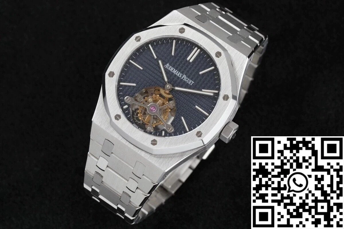 Audemars Piguet Royal Oak Tourbillon Extra Thin 26510ST.OO.1220ST.01 R8 Factory Blue Dial Lightweight 188