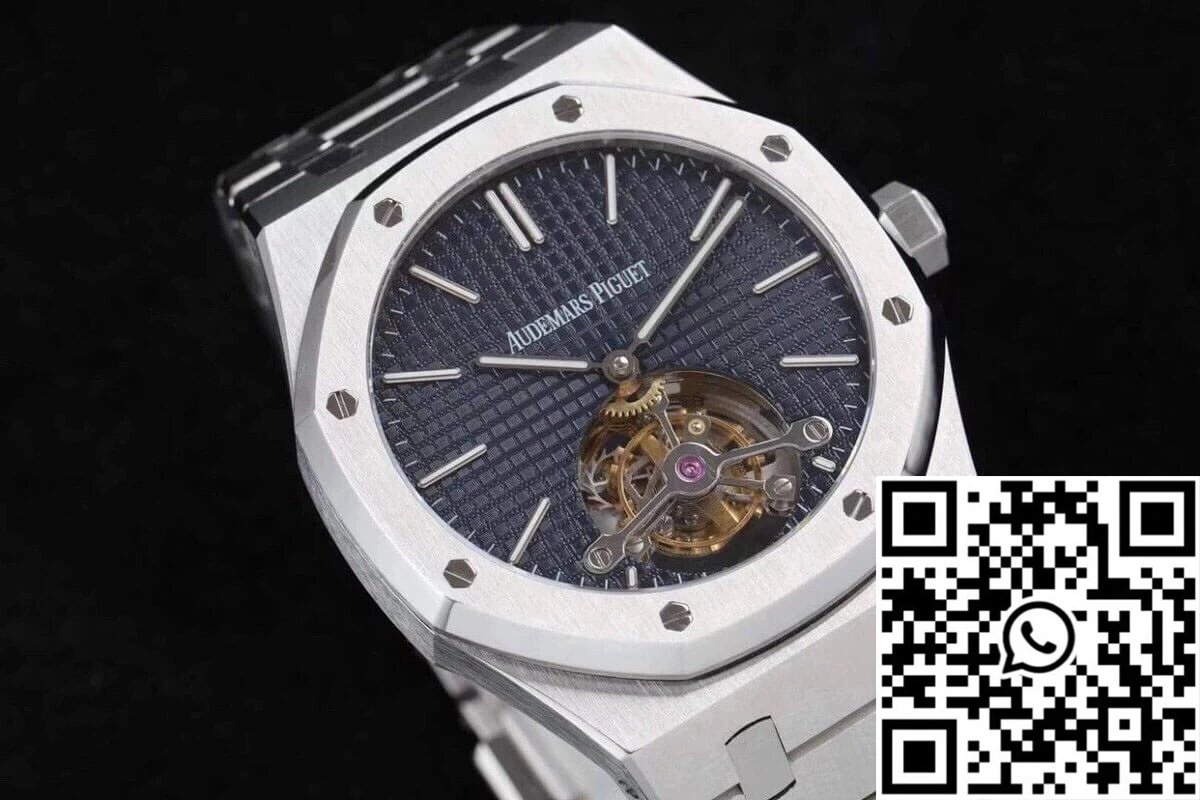 Audemars Piguet Royal Oak Tourbillon Extra Thin 26510ST.OO.1220ST.01 R8 Factory Blue Dial Lightweight 188