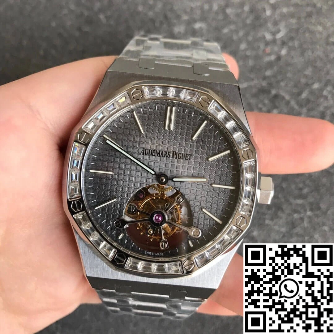 Colorful Audemars Piguet Royal Oak Tourbillon Extra Thin 26516PT.ZZ.1220PT.01 R8 Factory Grey Dial 178