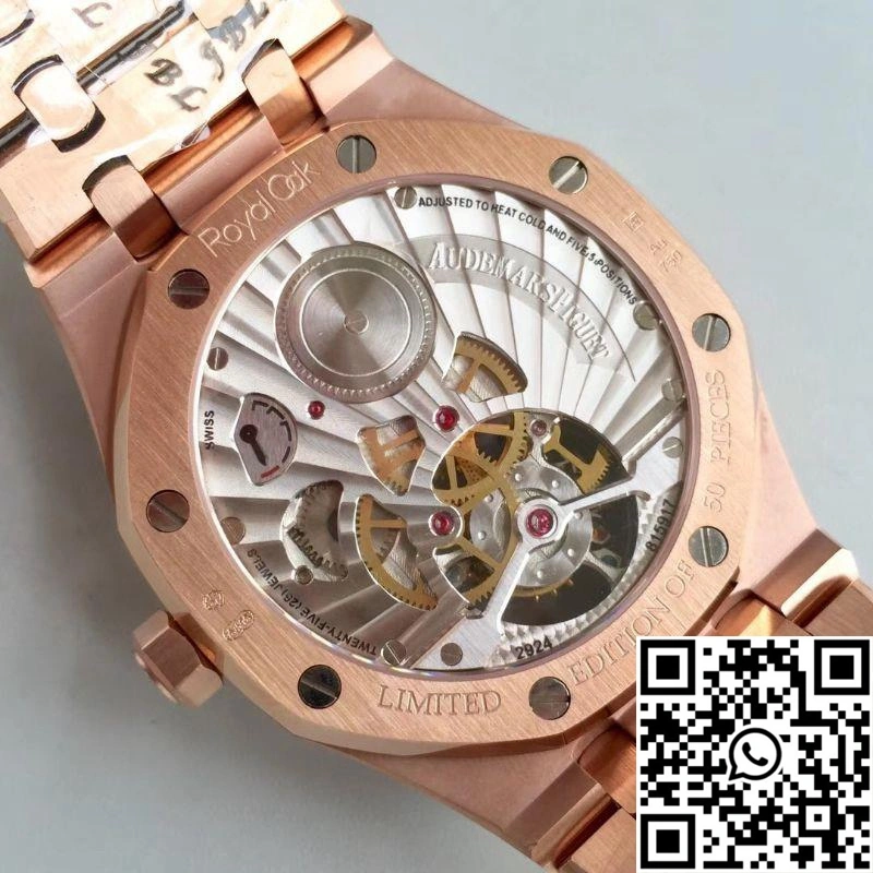 Trendsetting Audemars Piguet Royal Oak Tourbillon Extra Thin 26522 R8 Factory Blue Dial 153