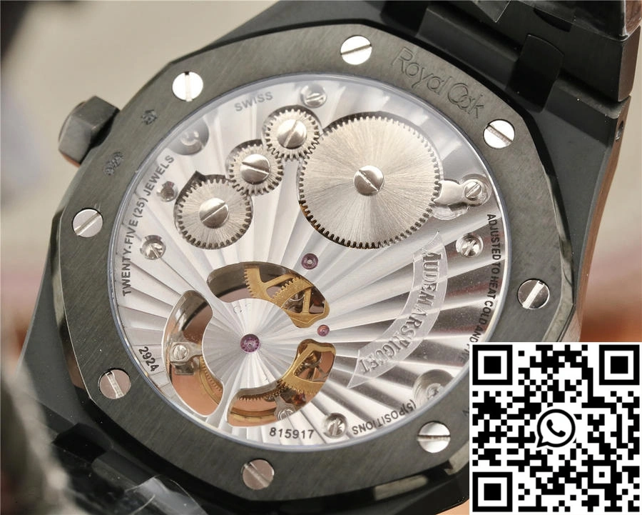 WeatherProof Audemars Piguet Royal Oak Tourbillon Extra Thin 26522CE.OO.1225CE.01 R8 Factory Black Dial 155