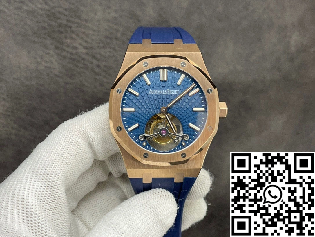 OdorResistant Audemars Piguet Royal Oak Tourbillon R8 Factory Rubber Strap 164
