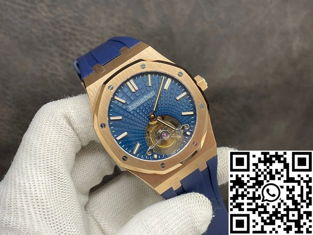 OdorResistant Audemars Piguet Royal Oak Tourbillon R8 Factory Rubber Strap 164