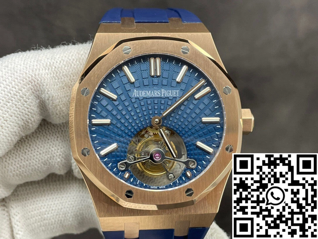 OdorResistant Audemars Piguet Royal Oak Tourbillon R8 Factory Rubber Strap 164