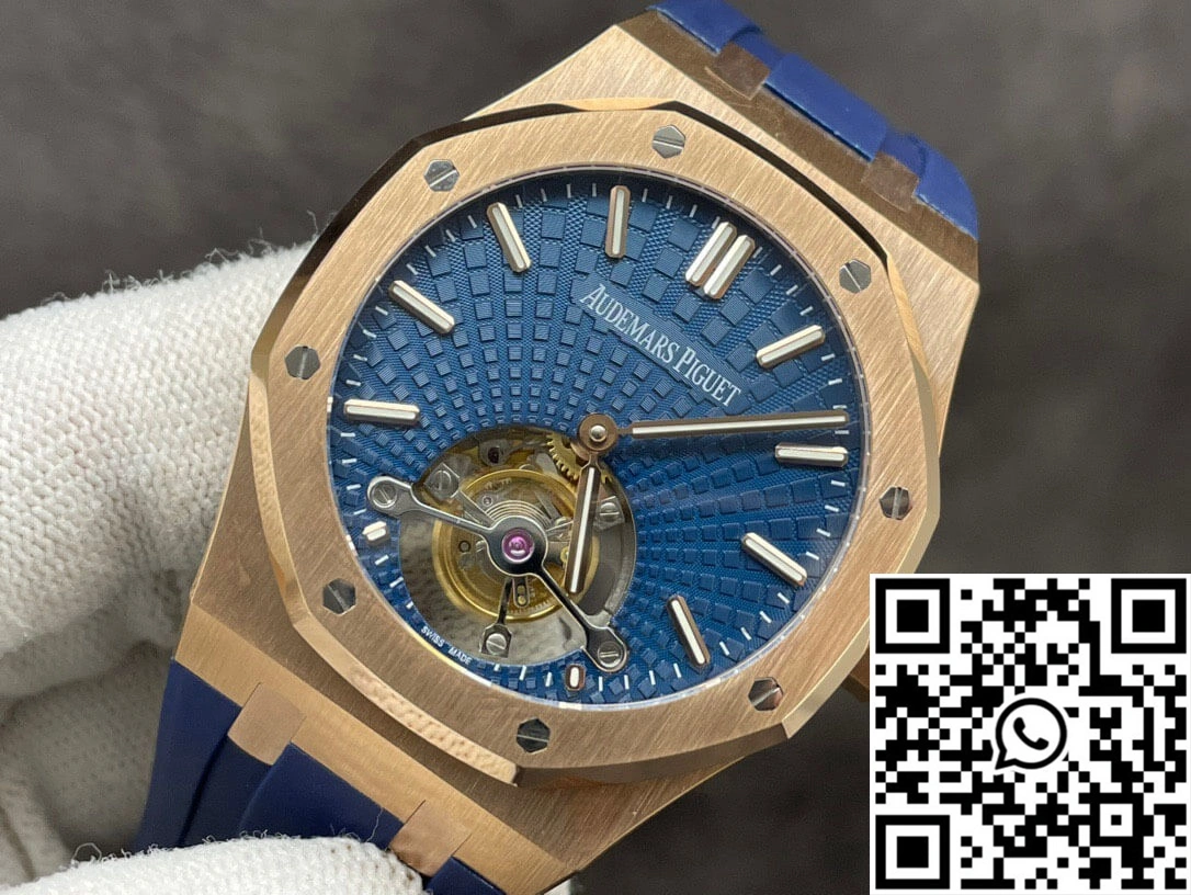 OdorResistant Audemars Piguet Royal Oak Tourbillon R8 Factory Rubber Strap 164