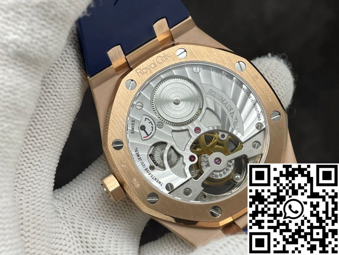OdorResistant Audemars Piguet Royal Oak Tourbillon R8 Factory Rubber Strap 164