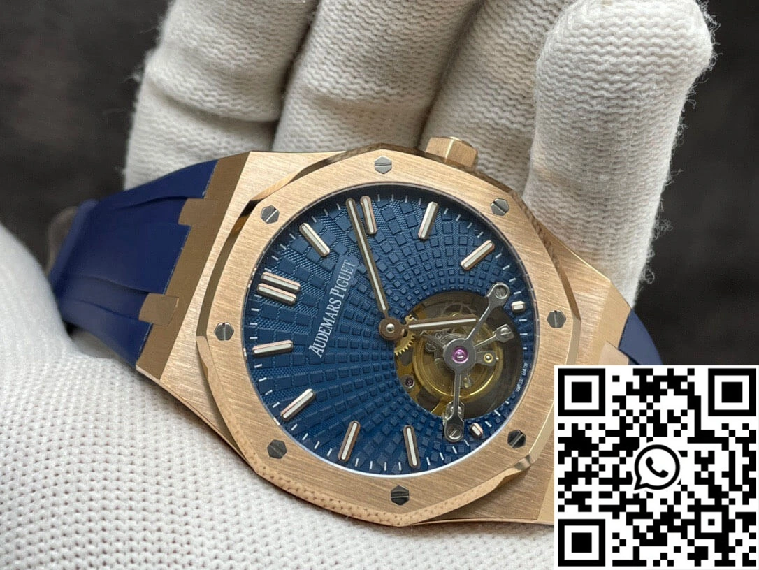 OdorResistant Audemars Piguet Royal Oak Tourbillon R8 Factory Rubber Strap 164