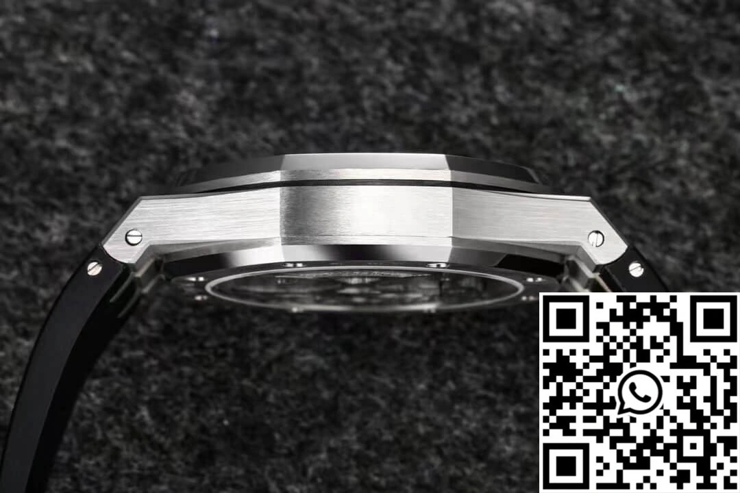 Elegant Audemars Piguet Royal Oak Tourbillon R8 Factory V3 Black Rubber Strap 190