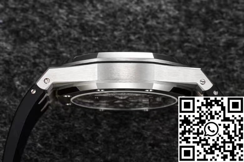 Neat Audemars Piguet Royal Oak Tourbillon R8 Factory V3 Black Strap 172