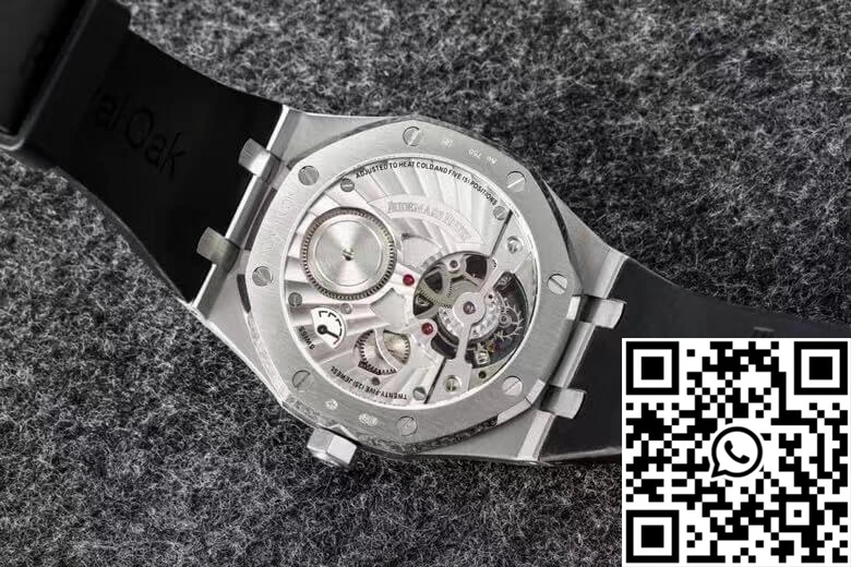 Neat Audemars Piguet Royal Oak Tourbillon R8 Factory V3 Black Strap 172