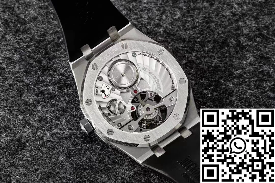 Audemars Piguet Royal Oak Tourbillon R8 Factory V3 Purple Dial Rubber Strap QuickDry 161
