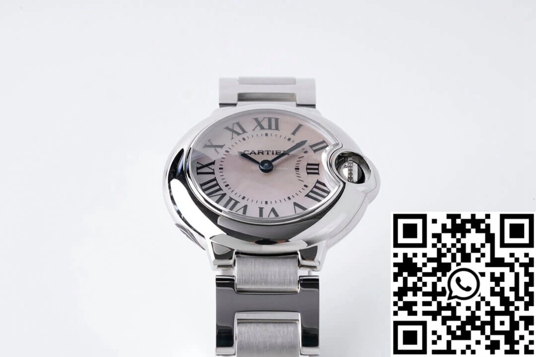 Neat Ballon Bleu De Cartier 28MM AF Factory Stainless Steel Strap 1381