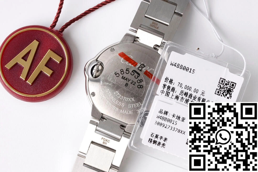 TopPick Ballon Bleu De Cartier 28MM W4BB0015 AF Factory Diamond-set Bezel 1383