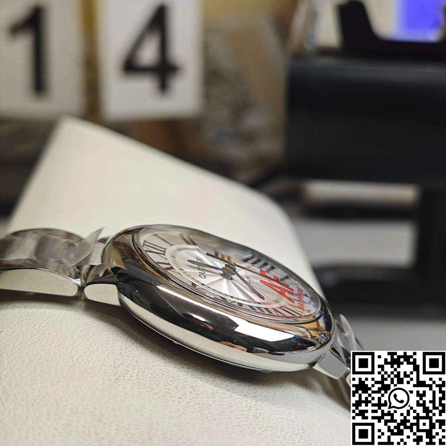 Ballon Bleu De Cartier 33MM CRWSBB0044 AF Factory White Dial Practical 1366