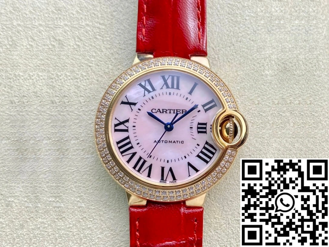 SoftTouch Ballon Bleu De Cartier 33MM WJBB0033 3K Factory Diamond Bezel 1397